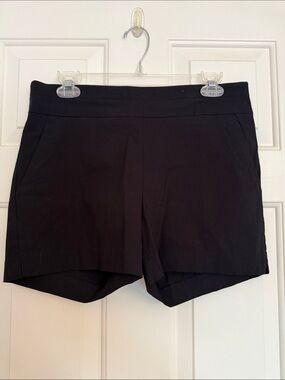 New York & Company Whitney Pull On Stretch Shorts Black